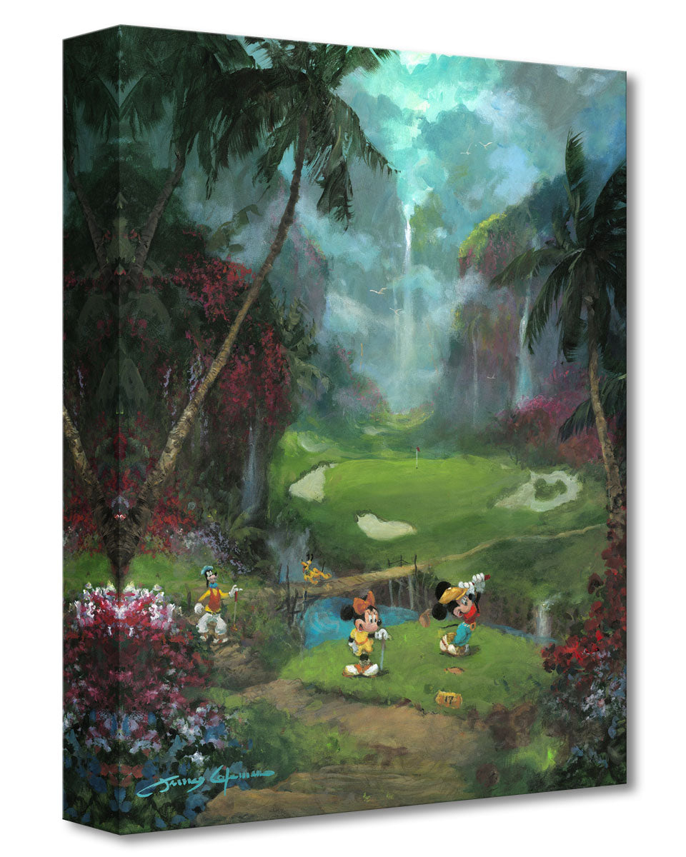 17th Tee in Paradise -  Disney Treasure On Canvas